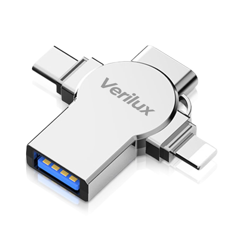 Verilux® 4-in-1 OTG Adapter PC Converter Verilux® 4-in-1 OTG Adapter PC Converter